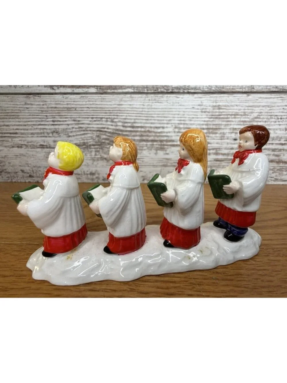 Dept.56 Snow Village Choir Kids 5147-0 Handpainted Ceramic Christmas Accessory
